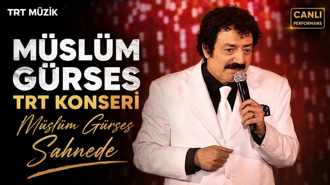 Müslüm Gürses - TRT Konseri - Müslüm Gürses Sahnede