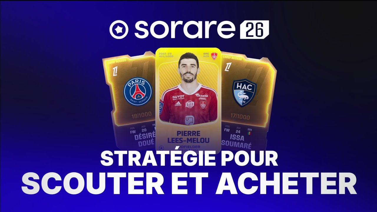 Le Marché sur Sorare : Scouter et Acheter