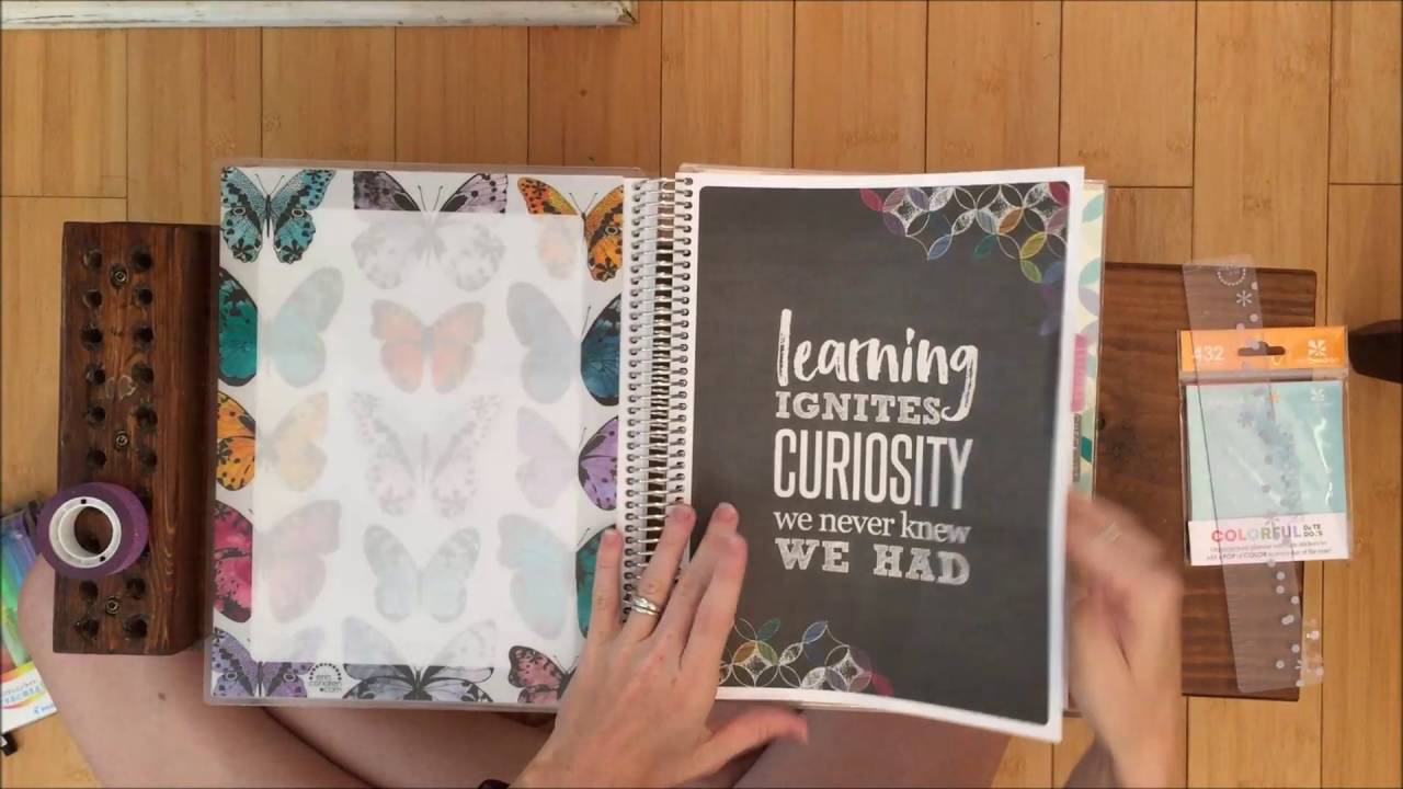 Homeschooling With the Erin Condren Teacher Planer