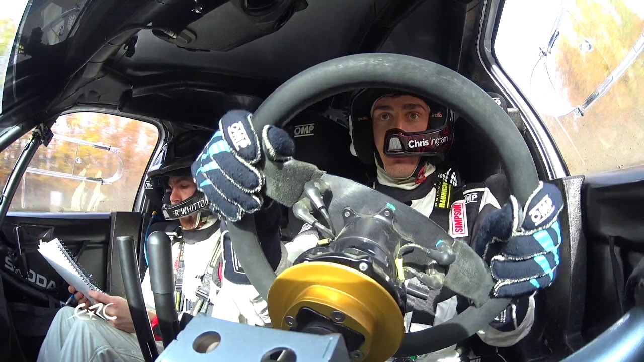 Rally Hungary 2019 - Onboard with Chris Ingram at SS3