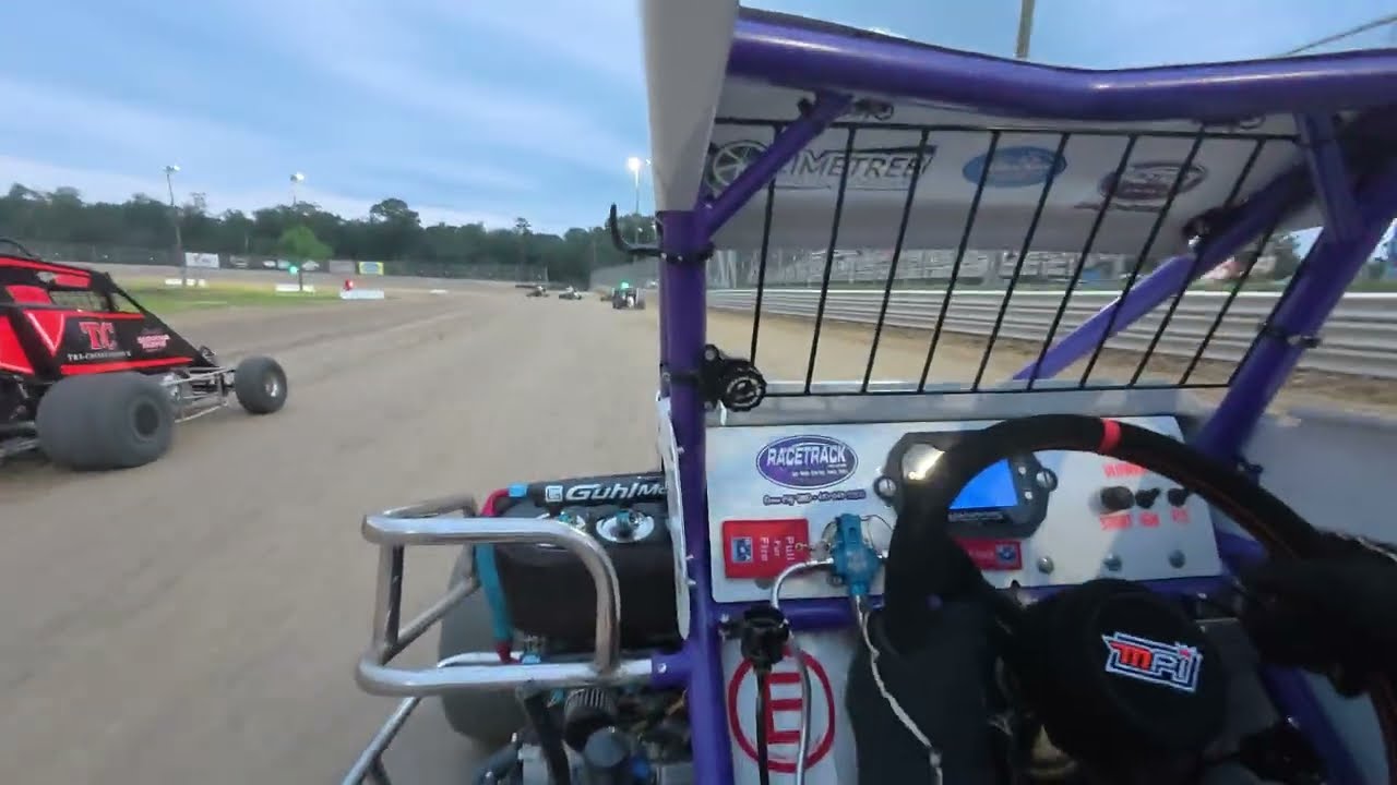 Nicole Corbin takes on Middleford Speedway 600cc Micro Sprint 7/18/2025
