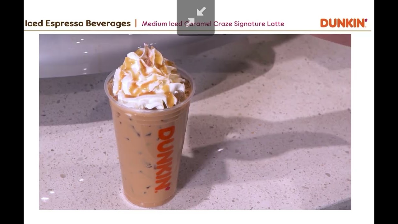 Iced espresso 