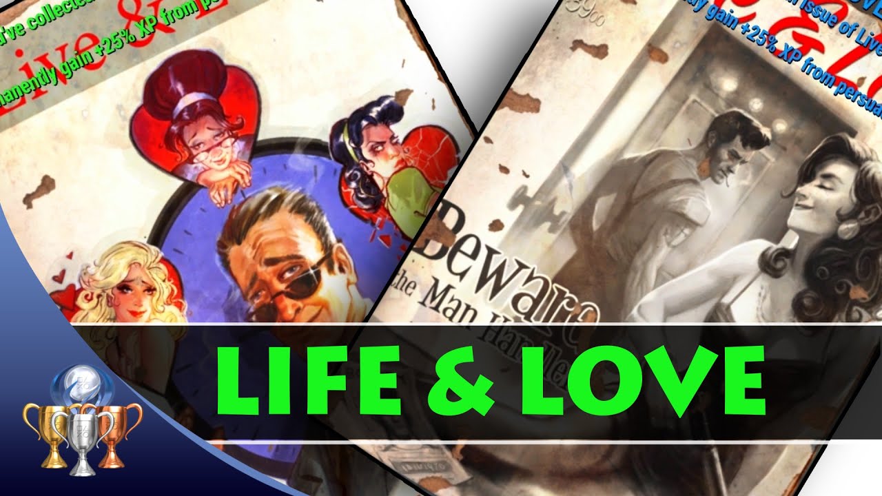 Fallout 4 Life & Love Comic Book Magazine Locations (9 Issues)