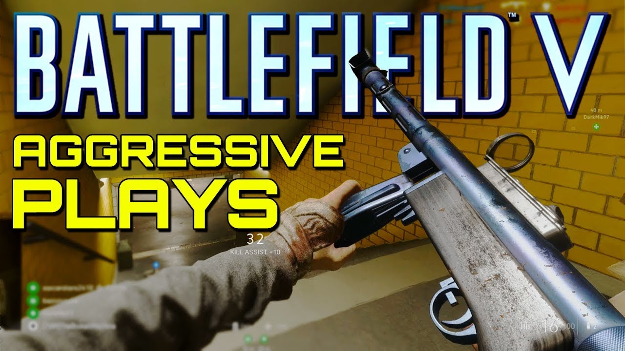 Battlefield 5 Aggressive Rushing on Metro