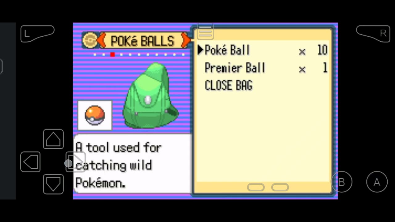 Playing Pokemon game episode 1