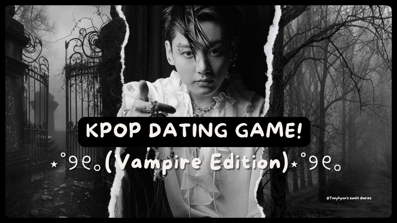 KPOP DATING GAME | VAMPIRE EDITION | KPOP DATING DOOR