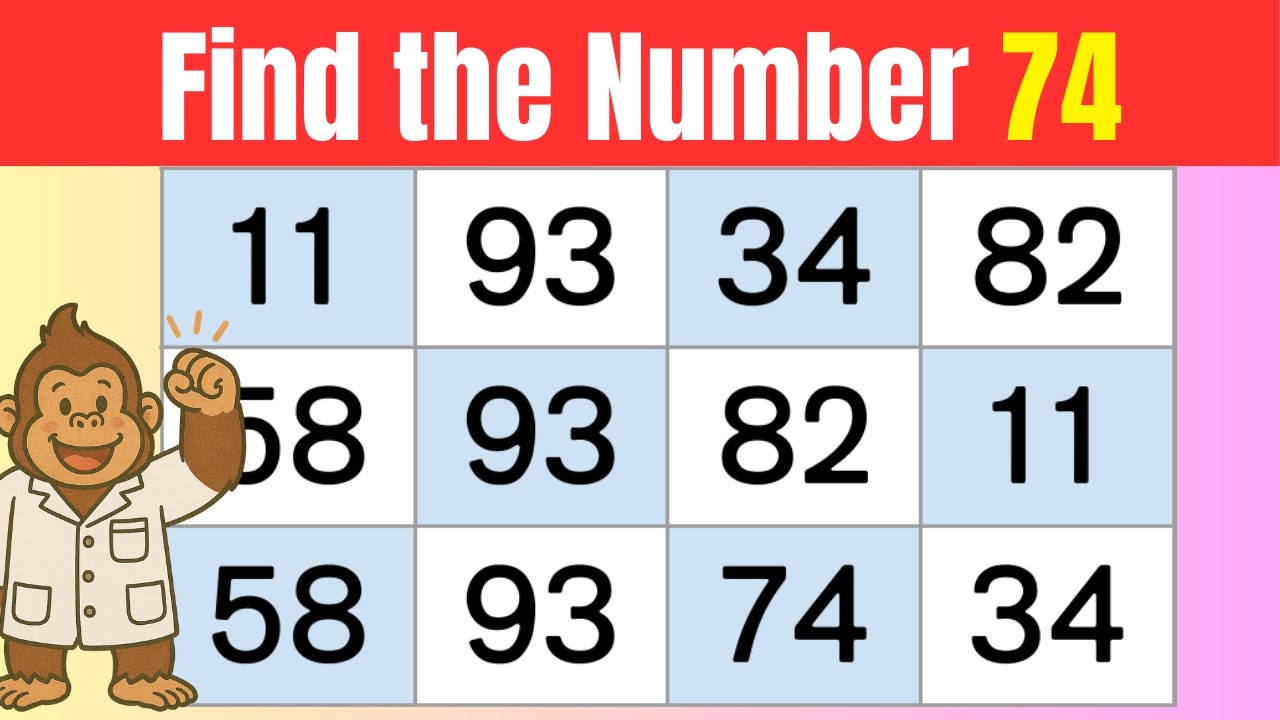 Find the Repeated Number | Daily Brain Puzzle Challenge