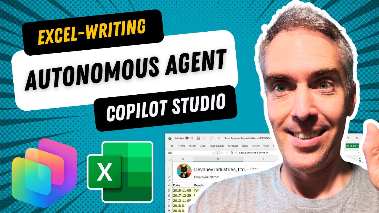 Невероятный автономный агент для написания Excel в Copilot Studio