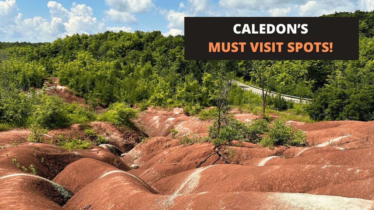 CALEDON Must-Visit Spots | Cheltenham Badlands, Belfountain Conservation Area