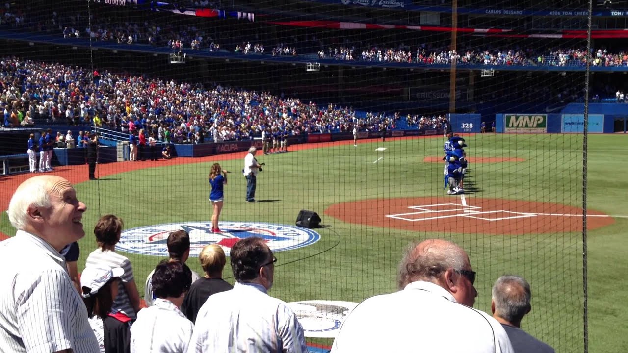 Anthem Jays's game  Nikki Mele