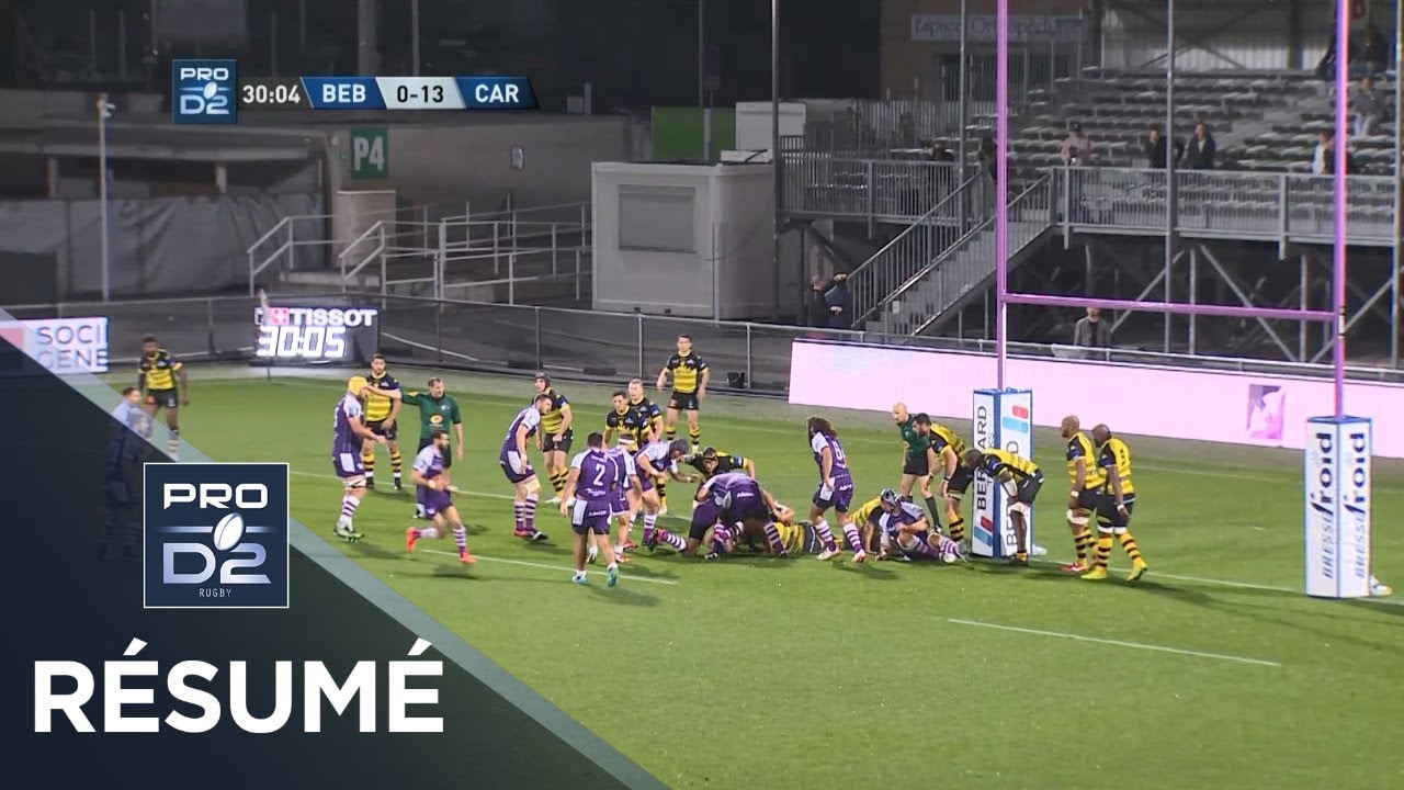 PRO D2 - Résumé Bourg-en-Bresse-Carcassonne: 21-32 - J5 - Saison 2018/2019