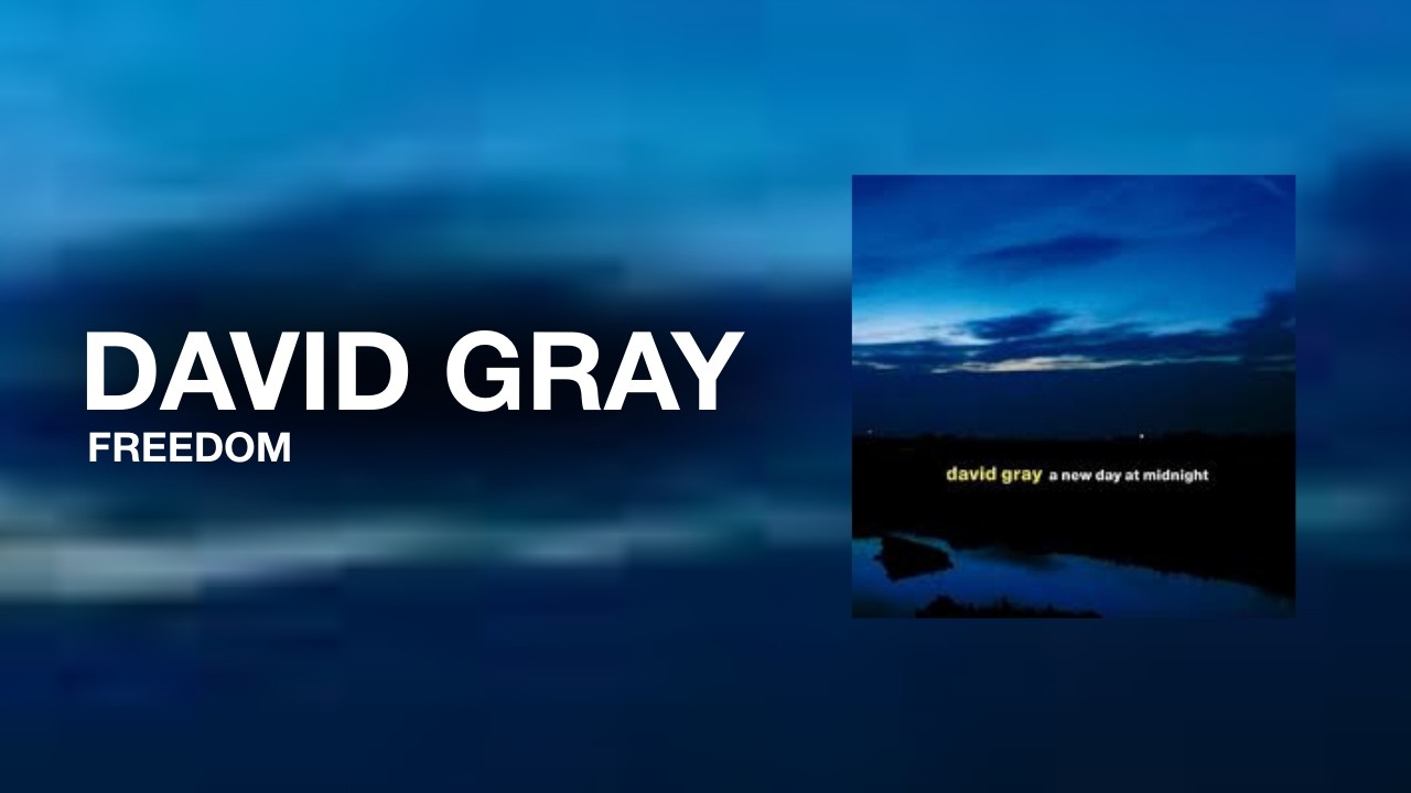 DAVID GRAY - Freedom (Official Audio)