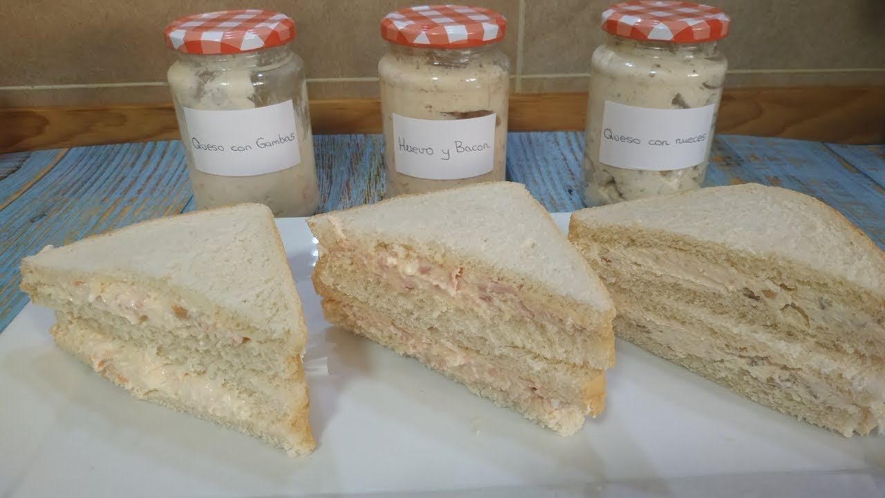 3 PATÉS FRÍOS ESTILO RODILLA, Sándwiches, tostas o canapés en navidad!!! Con mambo.