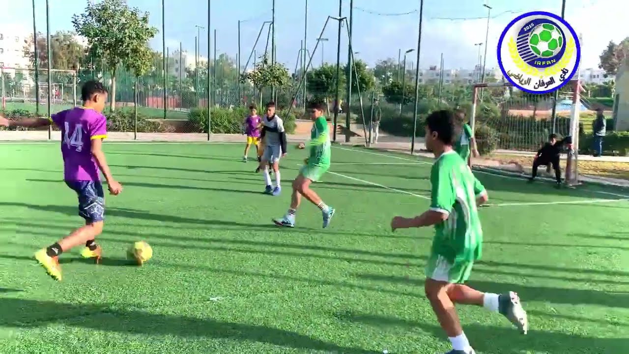 مقابلة بين الغرفان الرياضي و الراك البيضاوى 