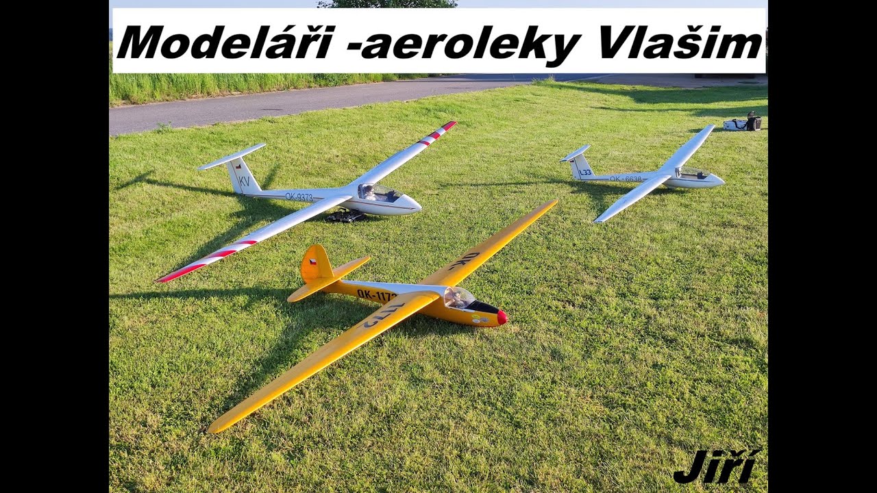 Rc gliders - aerotows, modeláři Vlašim 2024