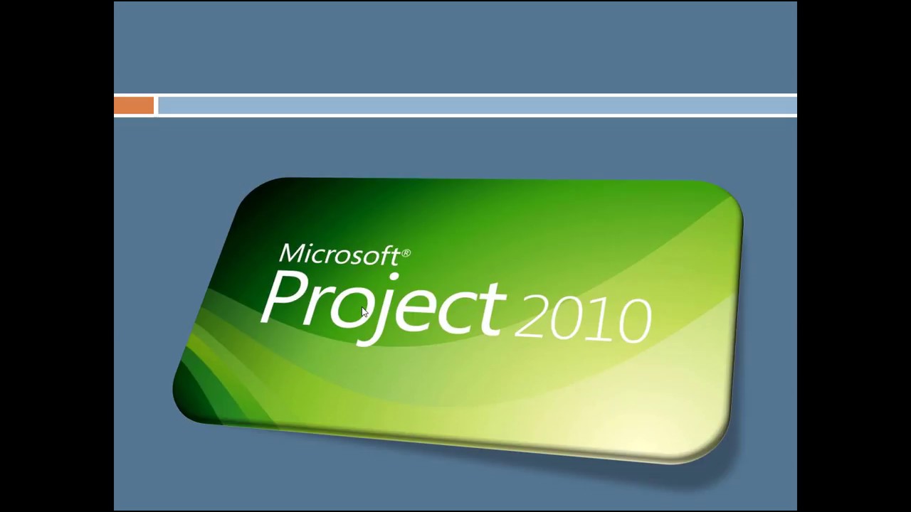 TUTORIAL INTRODUCCI&Oacute;N A MS PROJECT 2010