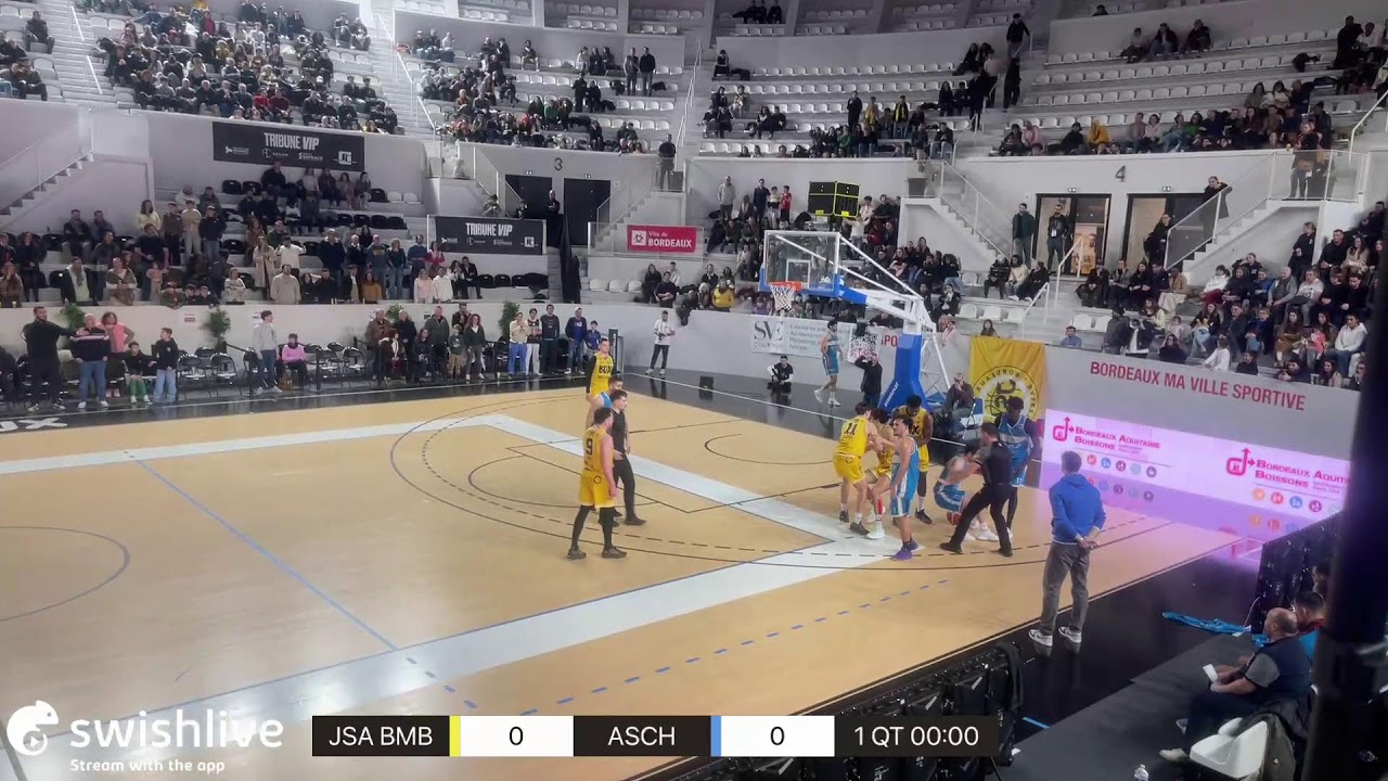 Live propulsé par l'application Swish Live
JSA BMB  VS ASCH