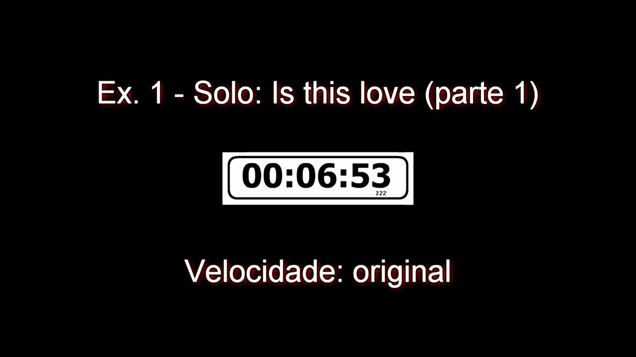 Curso de guitarra completo e gratuito - aula 96 ex1 estudo
