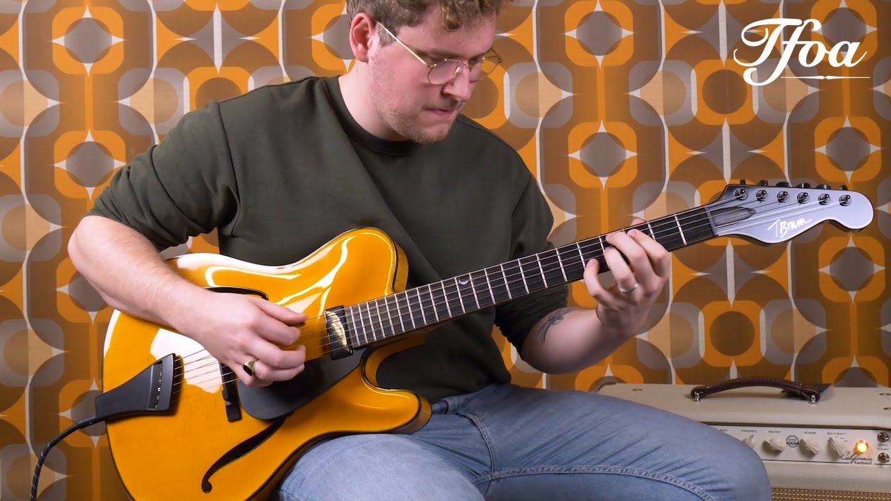 Tim Bram Tribute Archtop Carved Spruce played by Milo Groenhuijzen | Demo @ TFOA