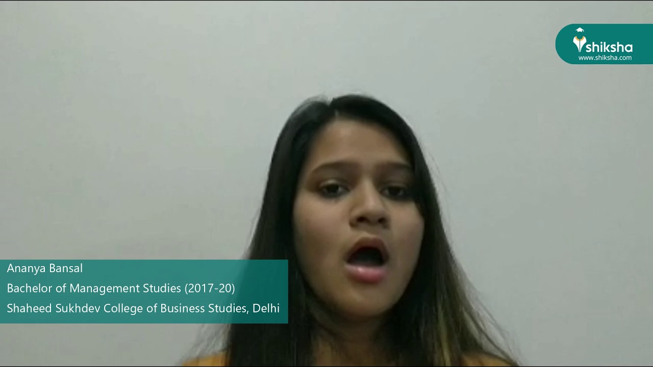 Shaheed Sukhdev College of Business Studies, Rohini, Delhi - College Review by the Students