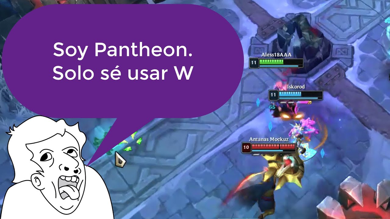 LOL - Flameando a Pantheon #leagueoflegends
