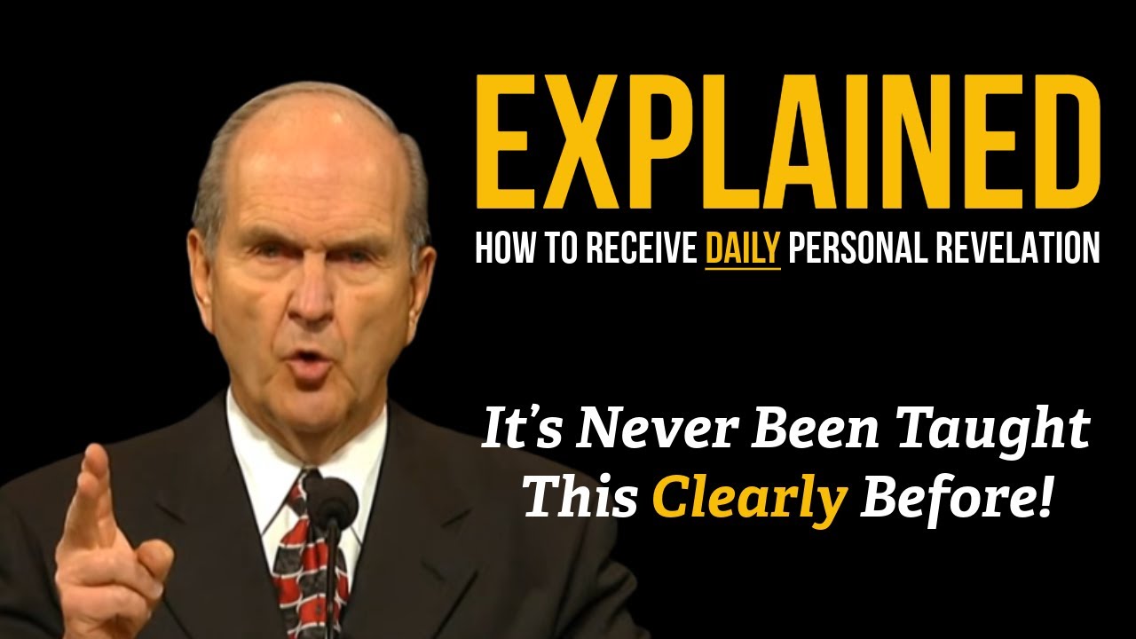 President Russell M. Nelson Reveals EXACTLY How to Receive Daily Personal Revelation! 🔥