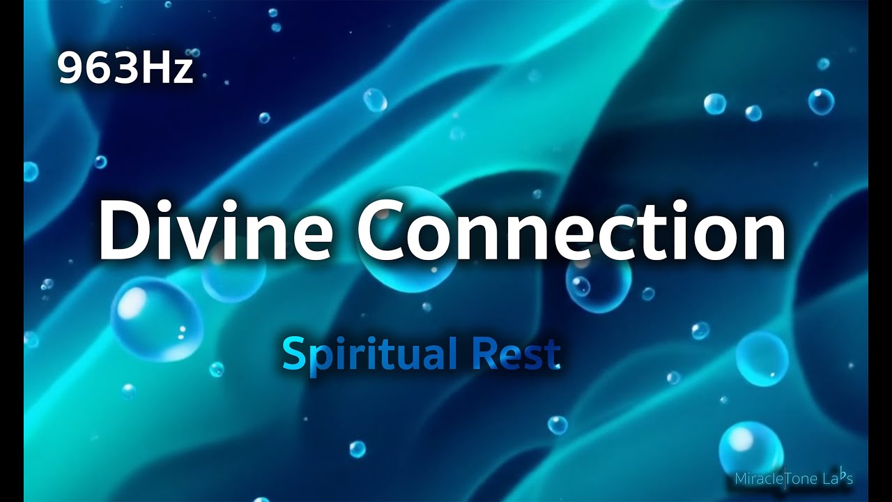 963Hz Divine Connection Sleep Music | Deep Spiritual Rest & Healing Meditation | 57 Minutes
