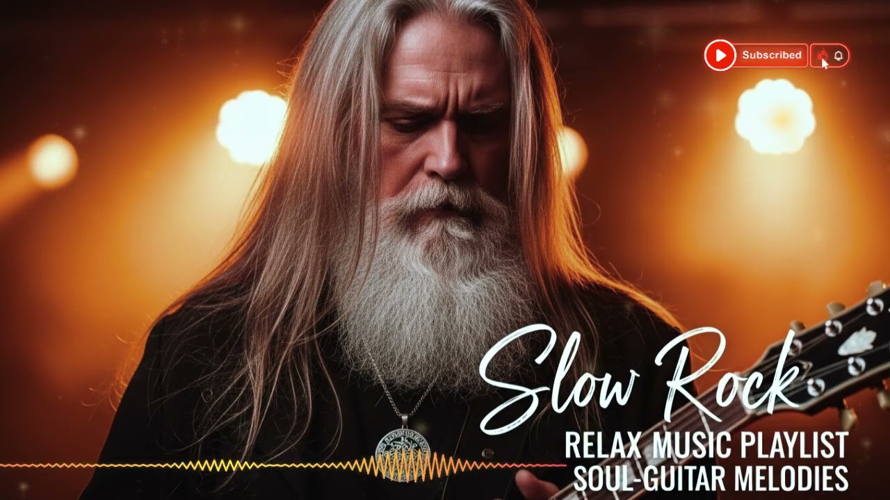 🎤 Legendary Slow Rock Ballads with Classic Rock Power for Strong Emotion and Passion 🔥🌙
