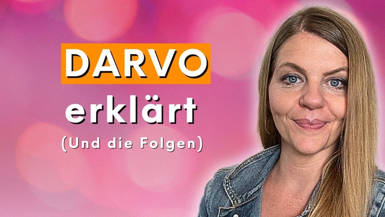 DARVO: Diese Manipulation macht narzisstischen Missbrauch SO SCHLIMM! (Achtung, Trigger!)