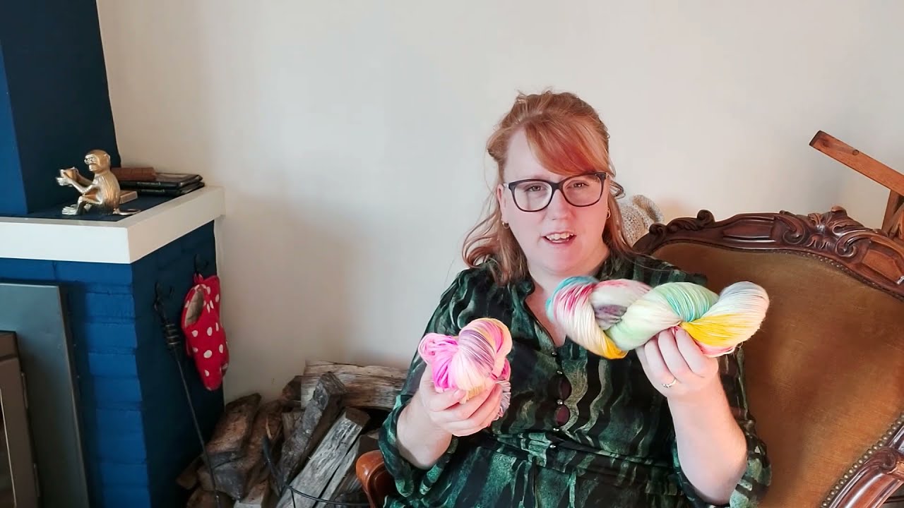 Froukjes Creatieve Vlogmas wolverven met wolverf of voedselkleurstof