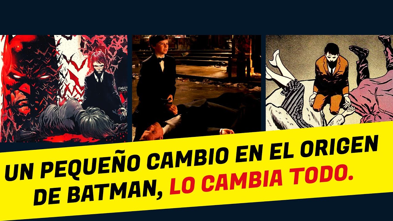 EL EFECTO MARIPOSA de los orígenes de BATMAN