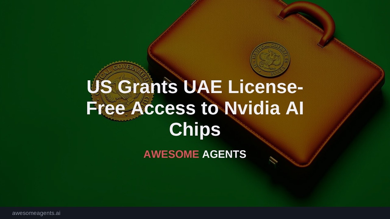 США предоставили ОАЭ доступ к ИИ-чипам Nvidia без экспортных лицензий