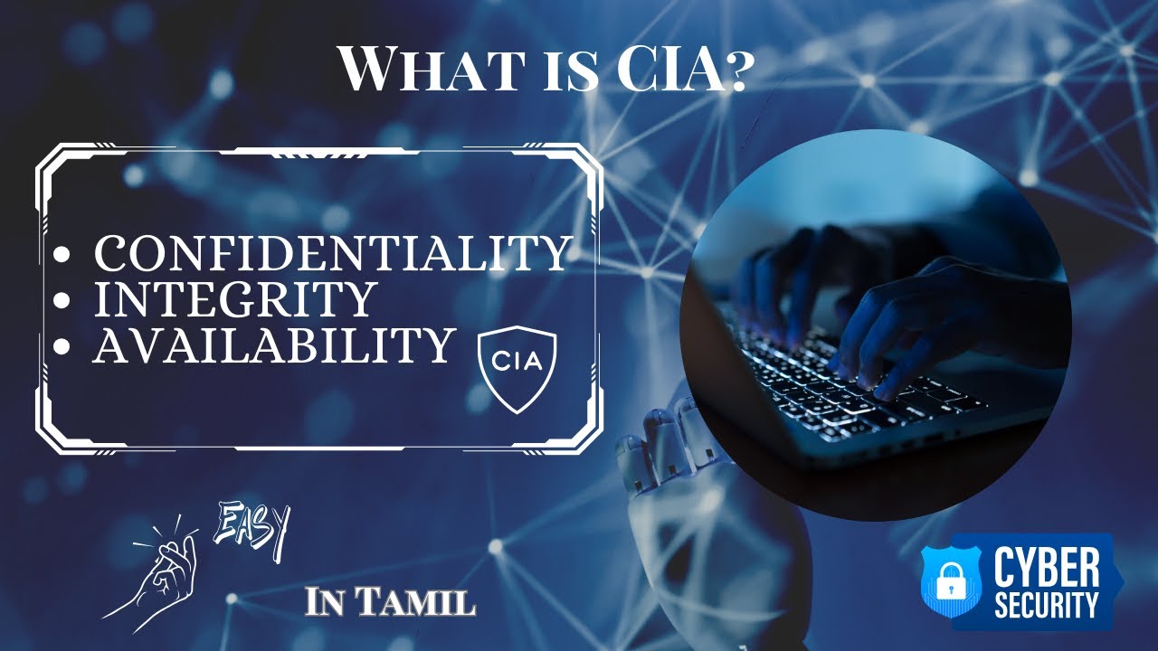 What is CIA in cyber security? |TAMIL |@Kathuka neraya irukku