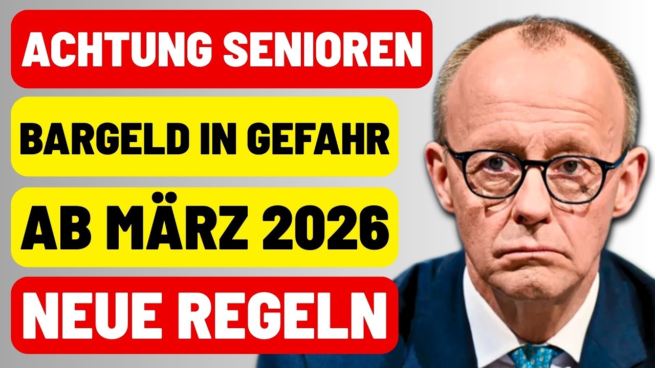 💥 Über 60? Ab März 2026 ist Ihr Bargeld in Gefahr – Banken verschärfen Kontrollen