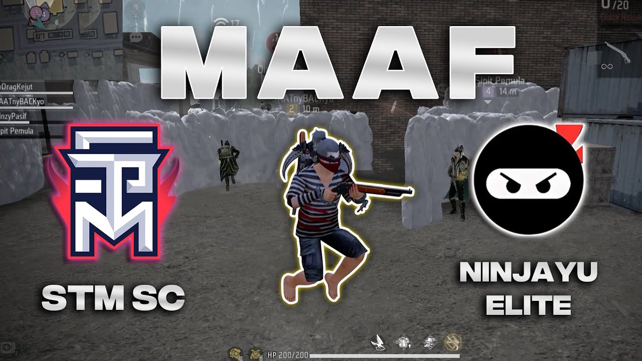MAAFKAN AKU &zwj;😢 MATCH 1 STM SC VS NINJAYU ELITE !! NO CUT NO EDIT !!