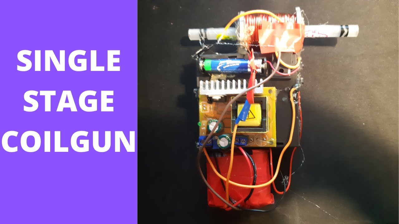 How I made a coilgun.