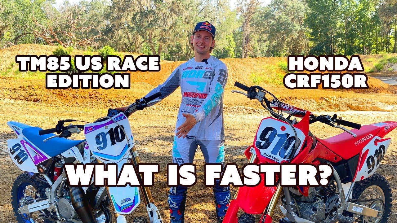 Can the 85cc Winner Beat a 150? TM 85 vs CRF150R