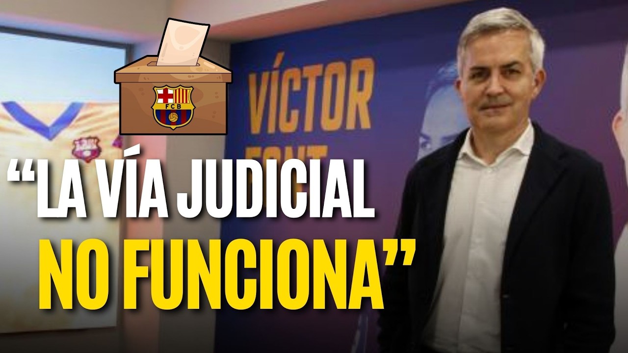 🔥 Entrevista VÍCTOR FONT: “La vía judicial no funciona” 🔵🔴ELECCIONES BARÇA 2026