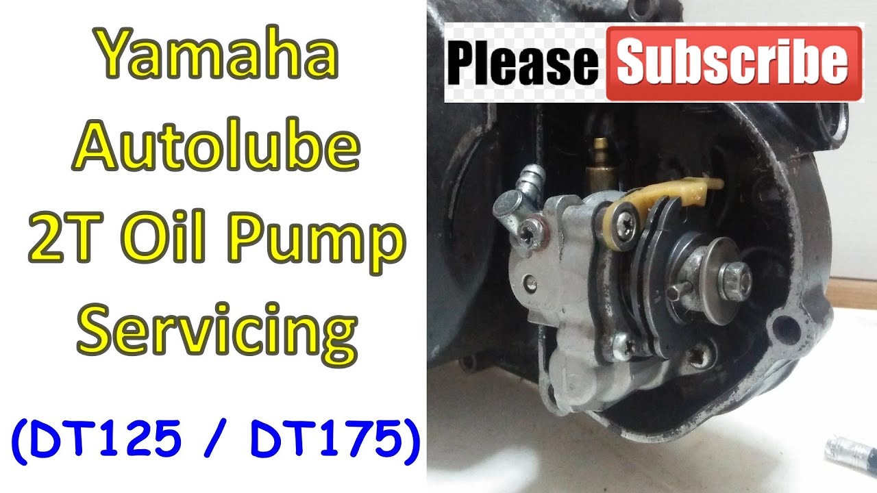 Yamaha Autolube 2T Oil Pump Servicing