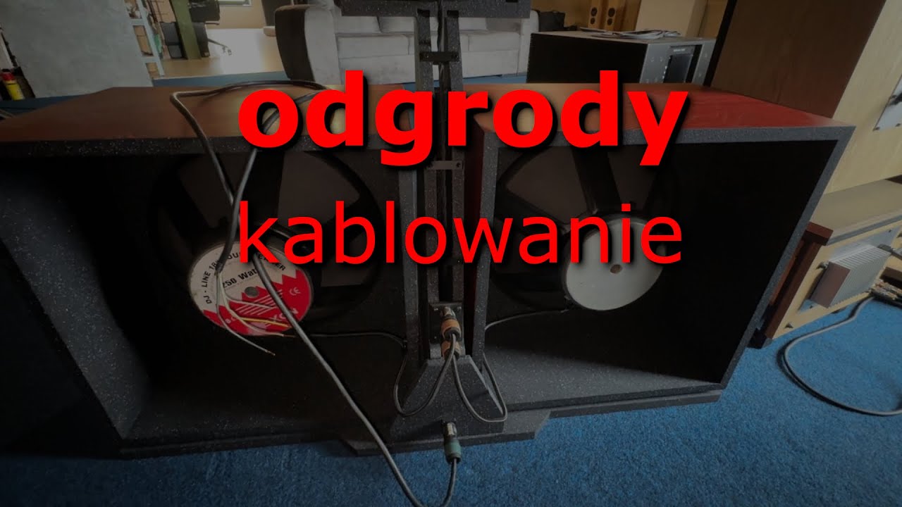 odgrody open baffle - kolumny - kable, wtyczki, gniazda - visaton dayton dexon