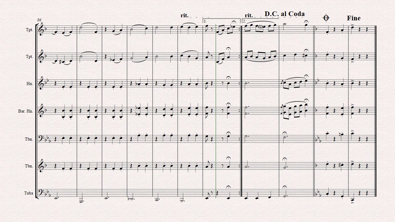 Second Waltz Brass Quintet