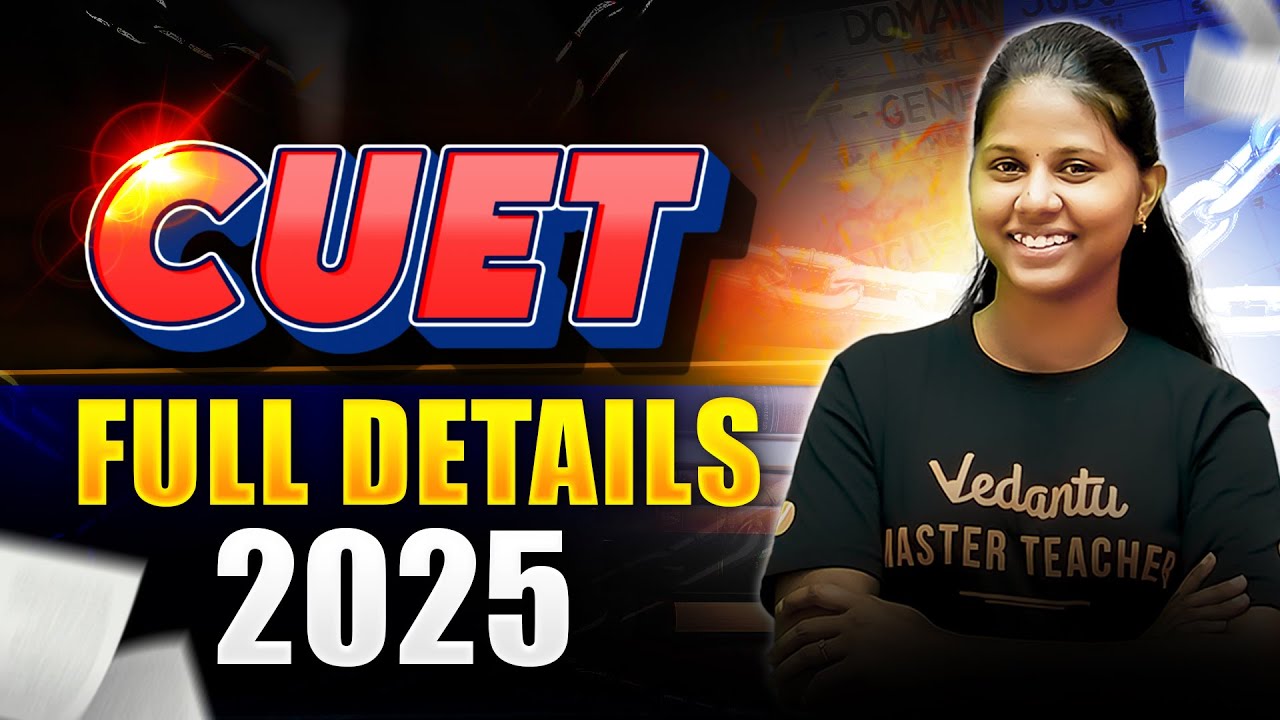 CUET 2025 | Complete Details | Janasruthi Ma'am