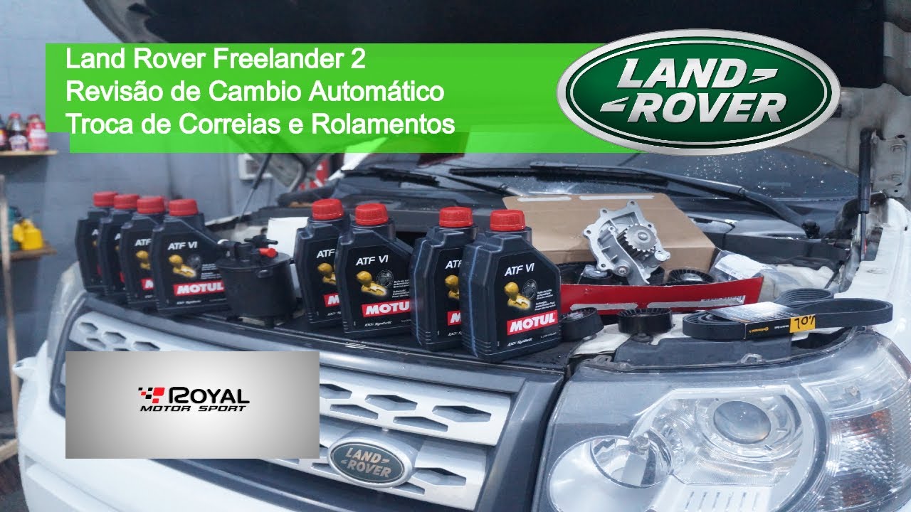 Land Rover Freelander 2 Diesel - Revisão de Cambio Automático