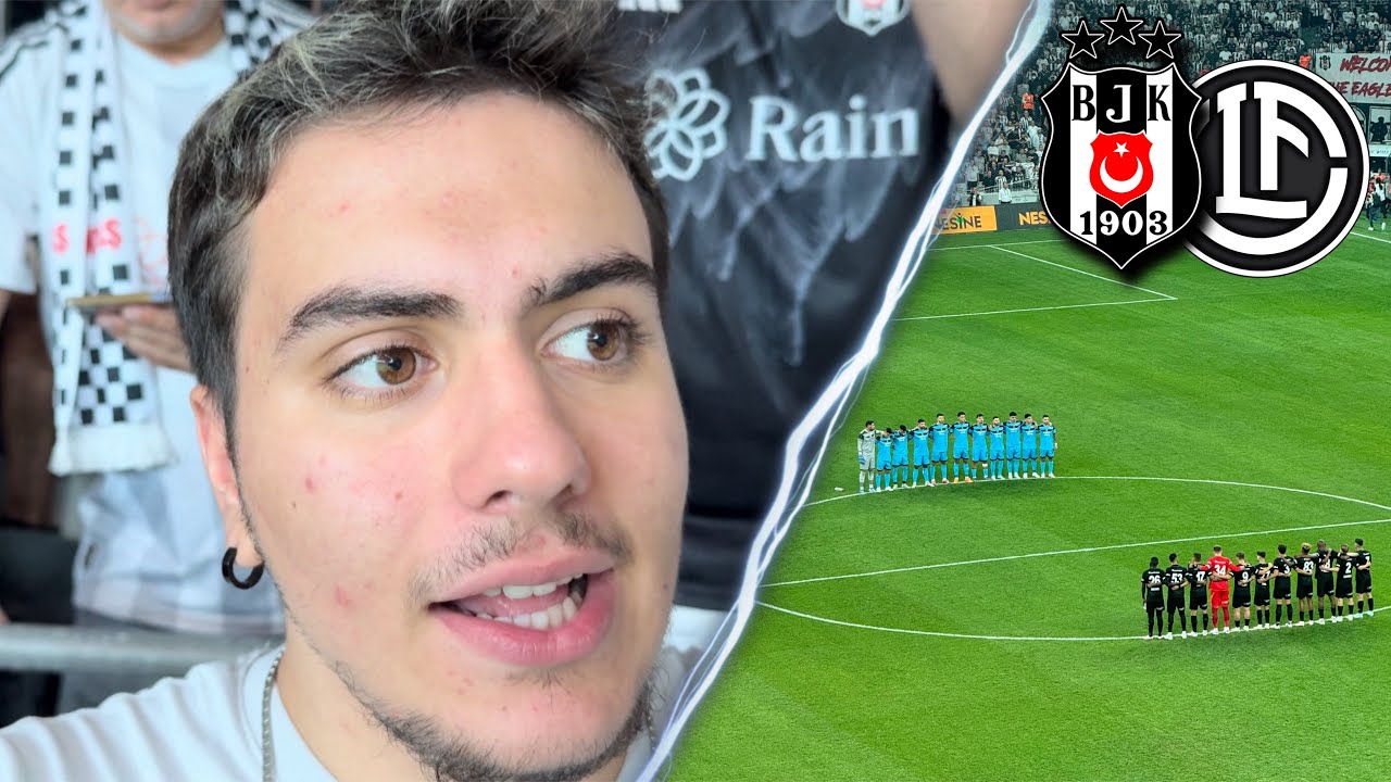 Beşiktaş vs. Lugano - Stadyum Vlogu🏟️ | MUHTEŞEM ATMOSFER VE TOPLAM 6 GOL | 4K