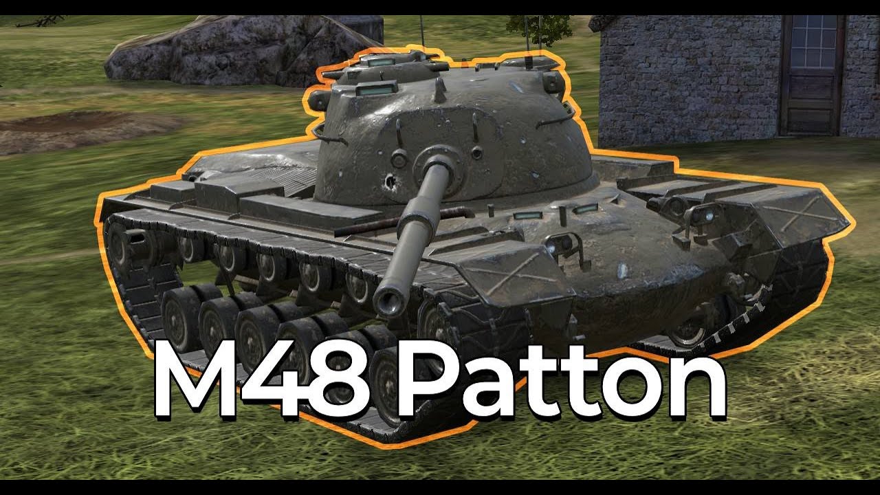 해치만 조심하면 좋은 전차 M48 Patton [월드 오브 탱크 블리츠]