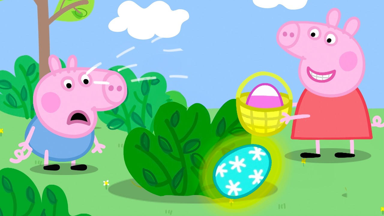 George Pig CRIES Over Missing Easter Egg! 😭🥚Peppa&rsquo;s Easter Special | Full Episodes | Cartoon 26 Mins