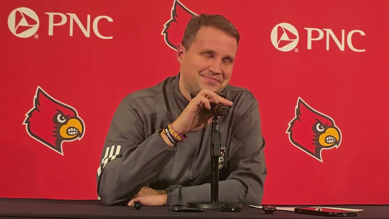 NC State head coach Will Wade following 118-77 loss at No. 24 Louisville