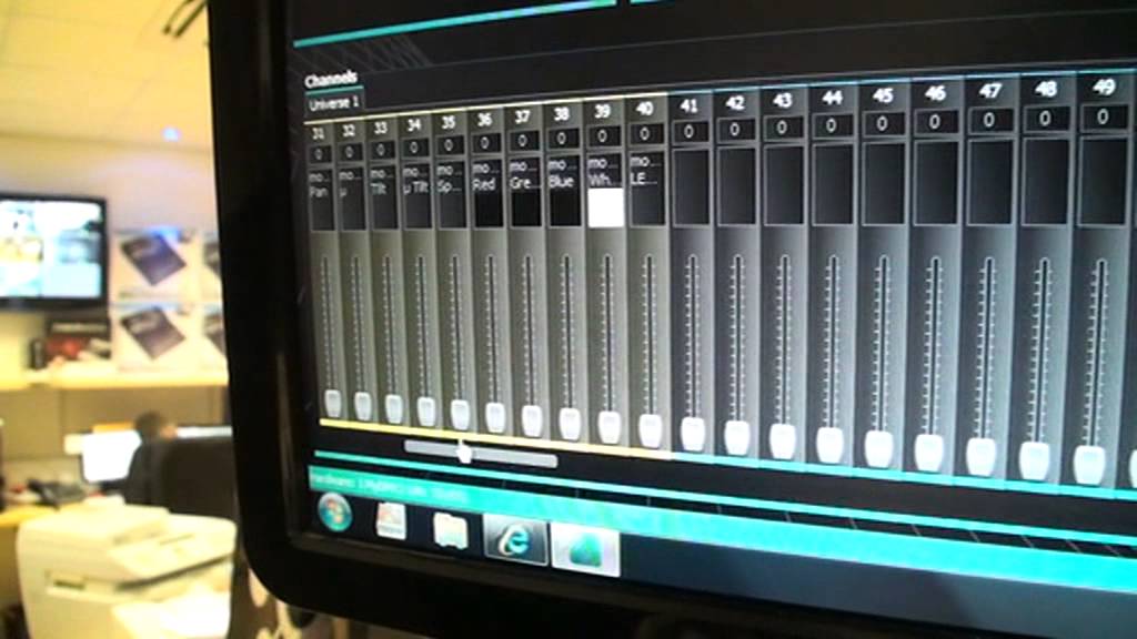 American DJ MyDMX Lighting Software - Demonstration with DJ Tutor