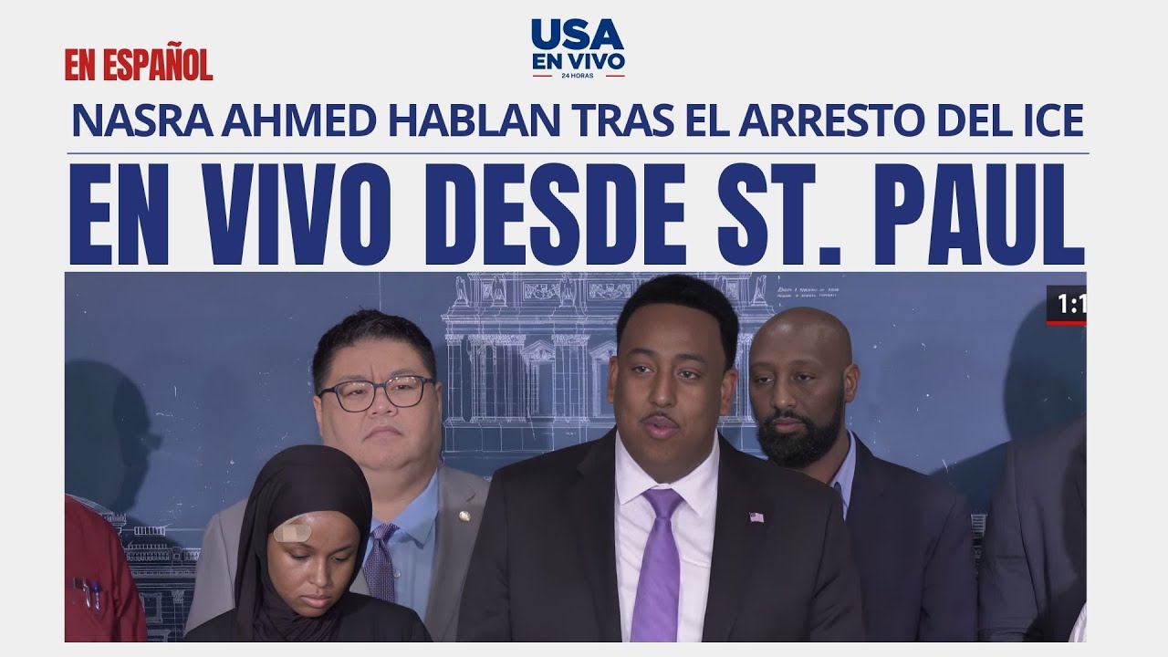 EN VIVO Ciudadana arrestada por ICE en Minnesota: Nasra Ahmed rompe el silencio | USA EN VIVO 🔴
