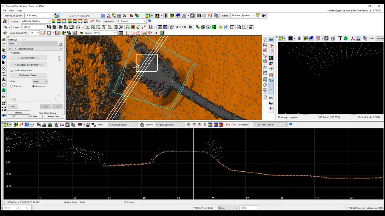 How to do Ground Classification with LP360 Drone